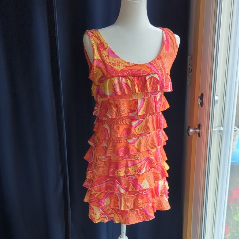 Colorful Sleeveless Dress by ISLE